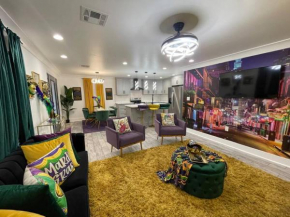 MardiGras Modern 4bedrm Home Wi-Fi free parking